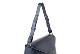 Lucky Bees Bolso de Hombro Azul Oscuro
